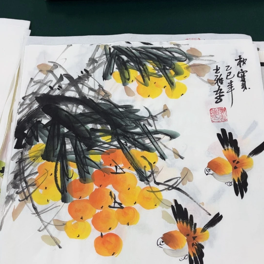 国画宣纸国画纯手绘作品