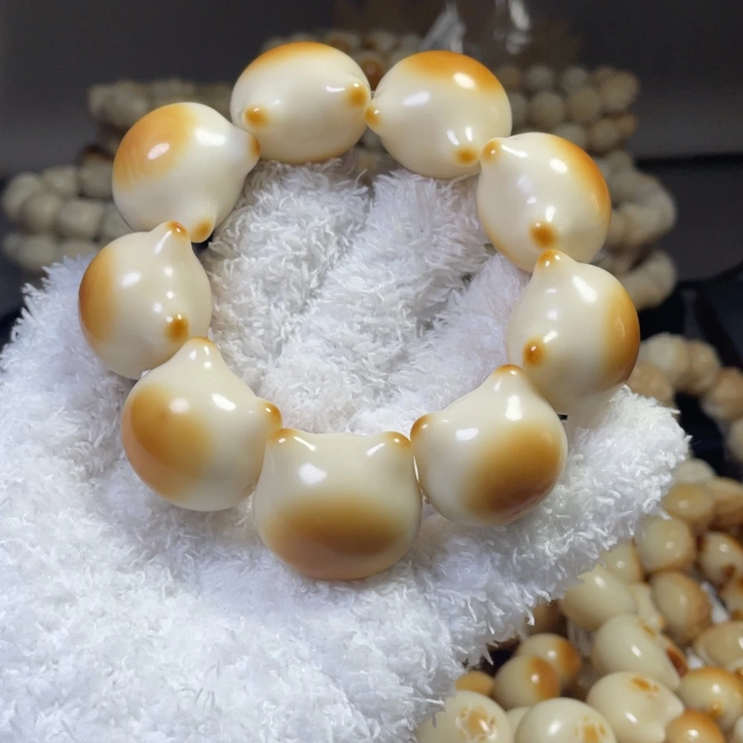 菩提根/象牙果手串11.27.13瑕猫头