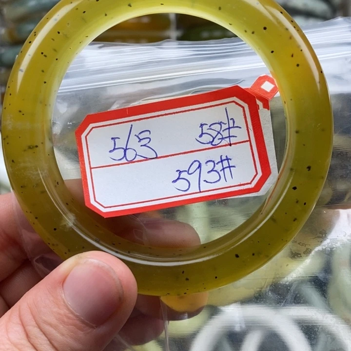 未镶嵌蛇纹石玉手绳