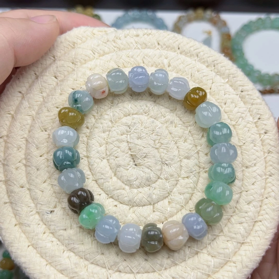 未镶嵌手链翡翠翡翠