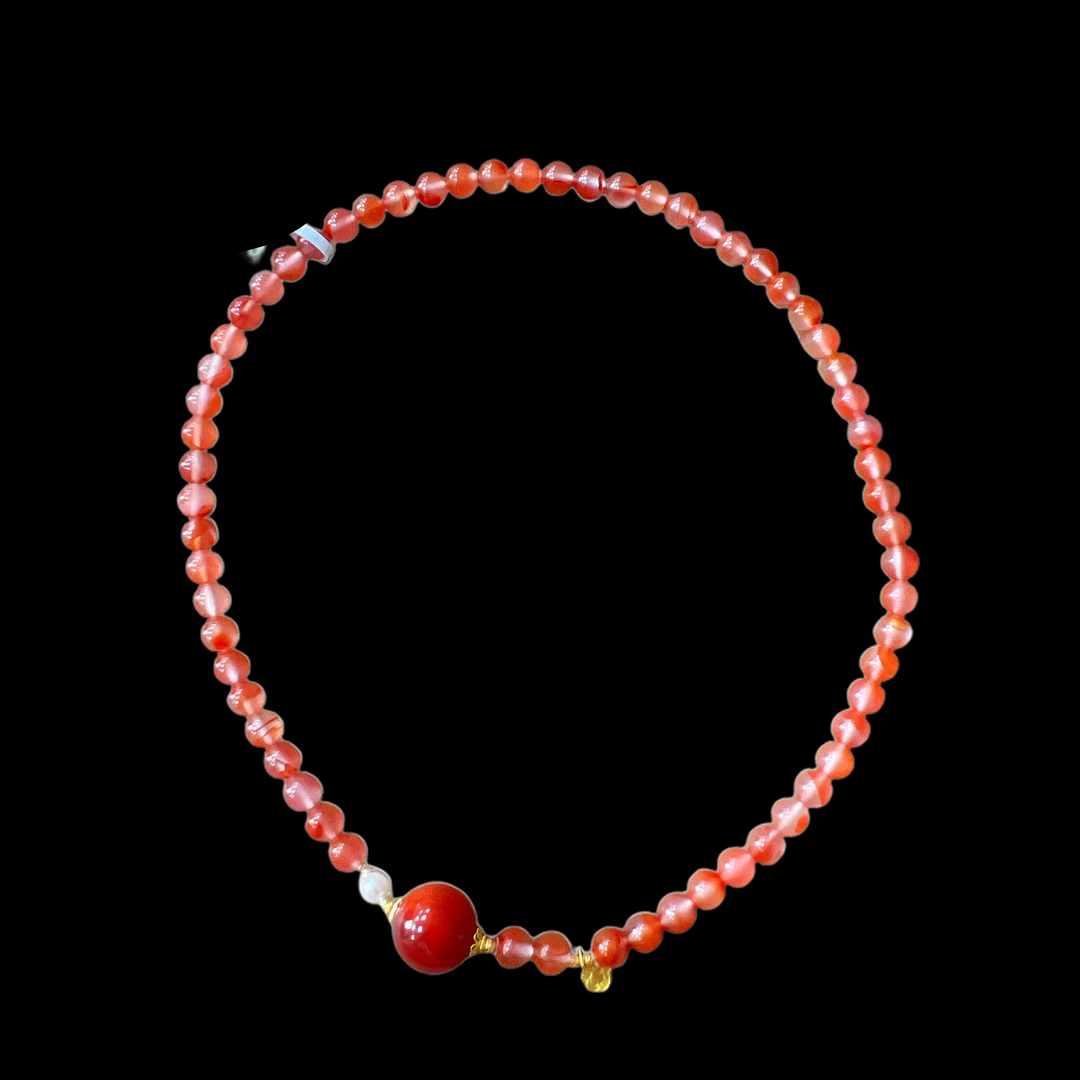 6258-南红手串18K（多样性发一）、