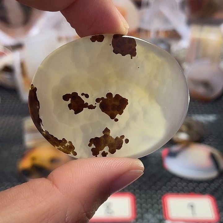 玛瑙/玉髓合金颈饰