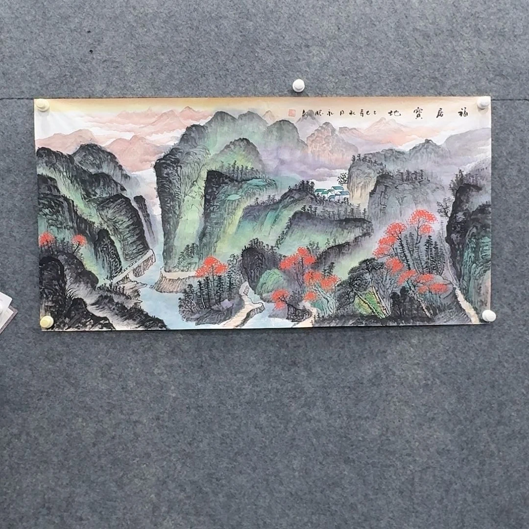 国画国画亲笔手绘