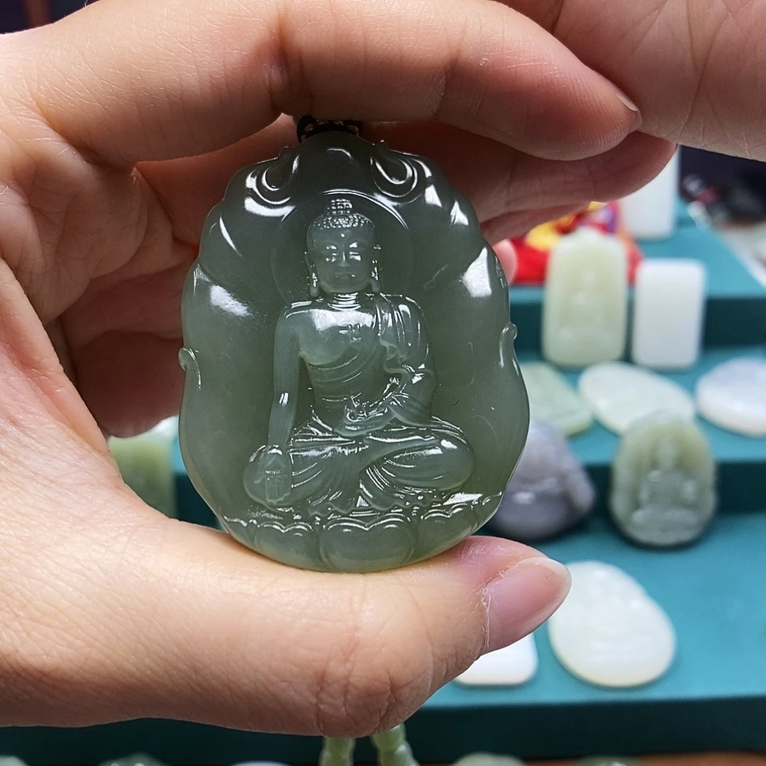 理***岸颈饰未镶嵌和田玉