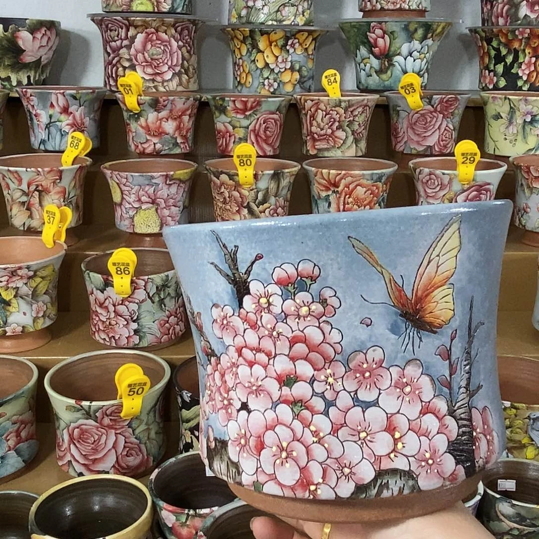 景德镇精品瑶晨美盆14/11.5