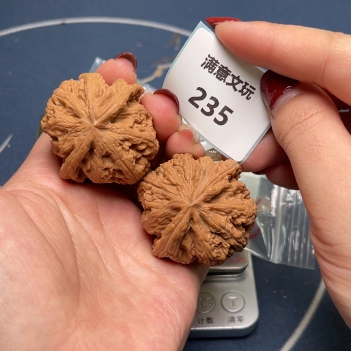文玩核桃把件粗筋43.235