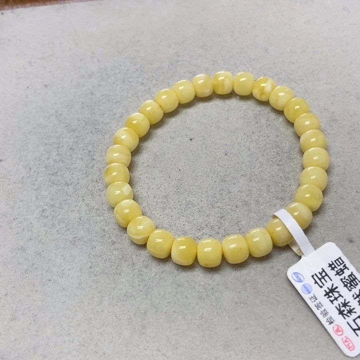 未镶嵌蜜蜡裸石手串