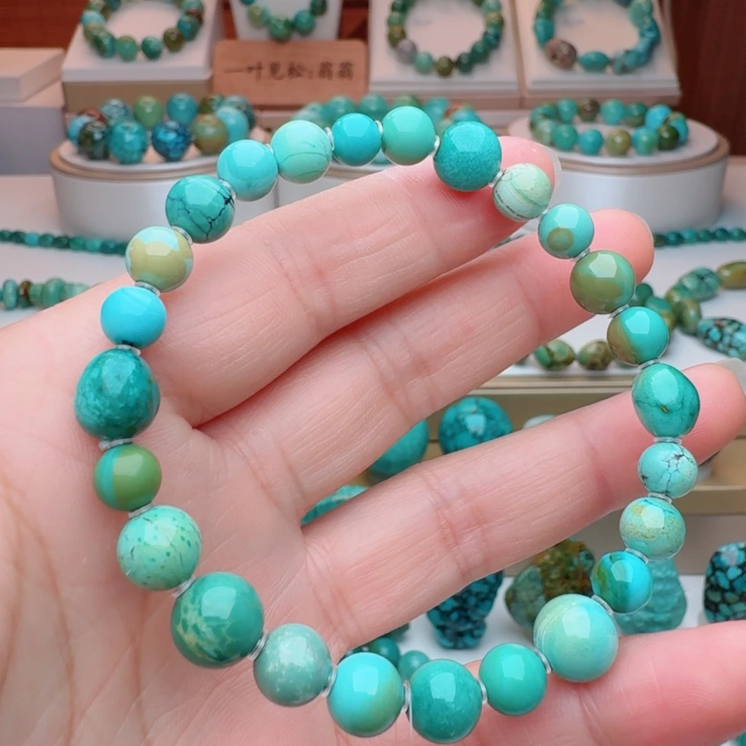 绿松石未镶嵌颈饰