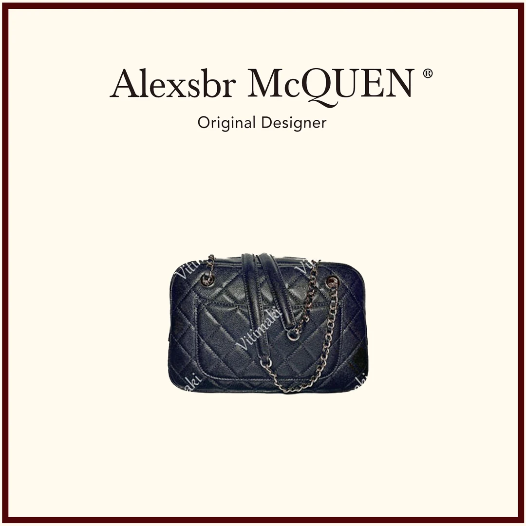 YDD•「中古」轻奢定制款高级感鱼子酱波士顿包 X2668黑 尺寸30*9*13