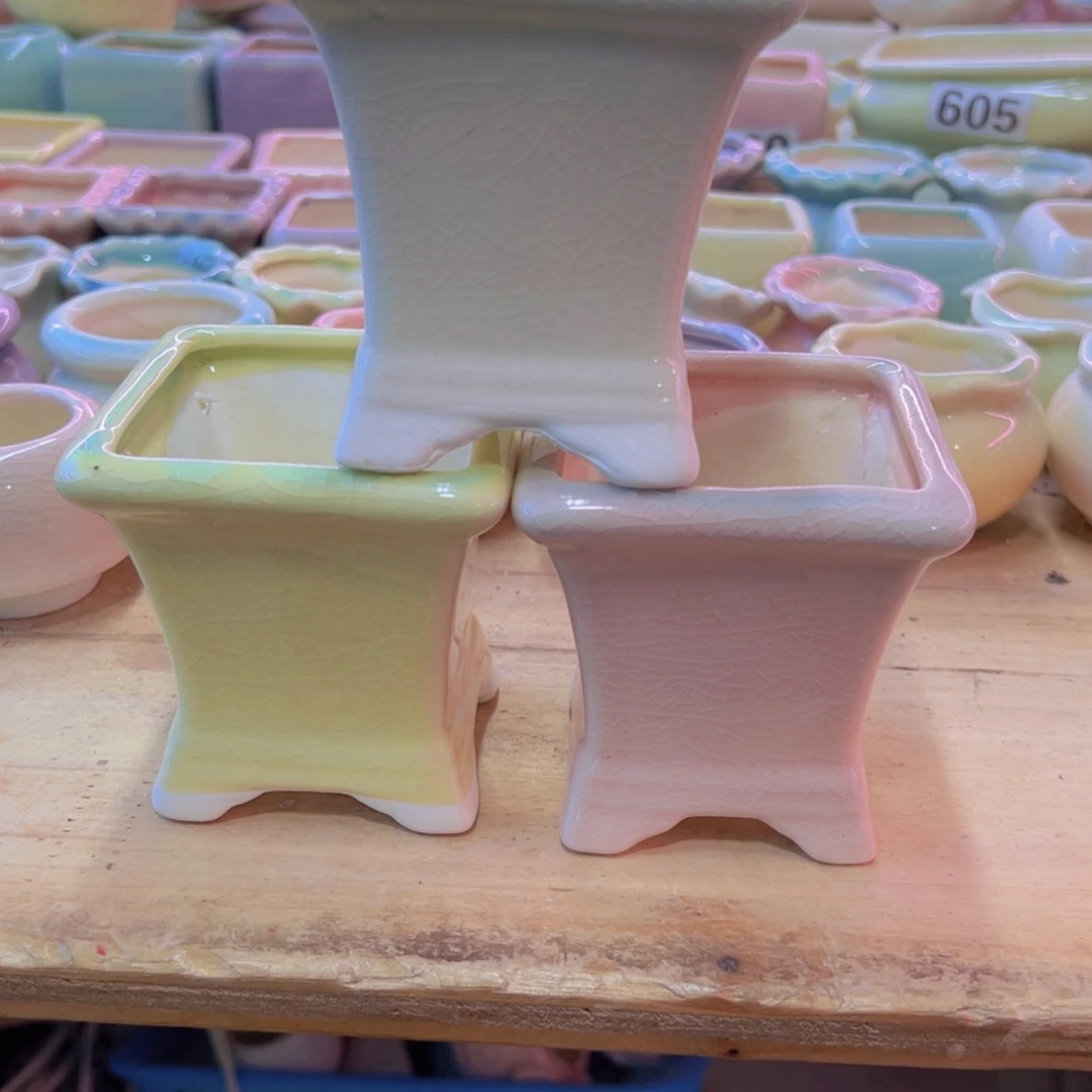 陶瓷花盆当场凑满12包邮