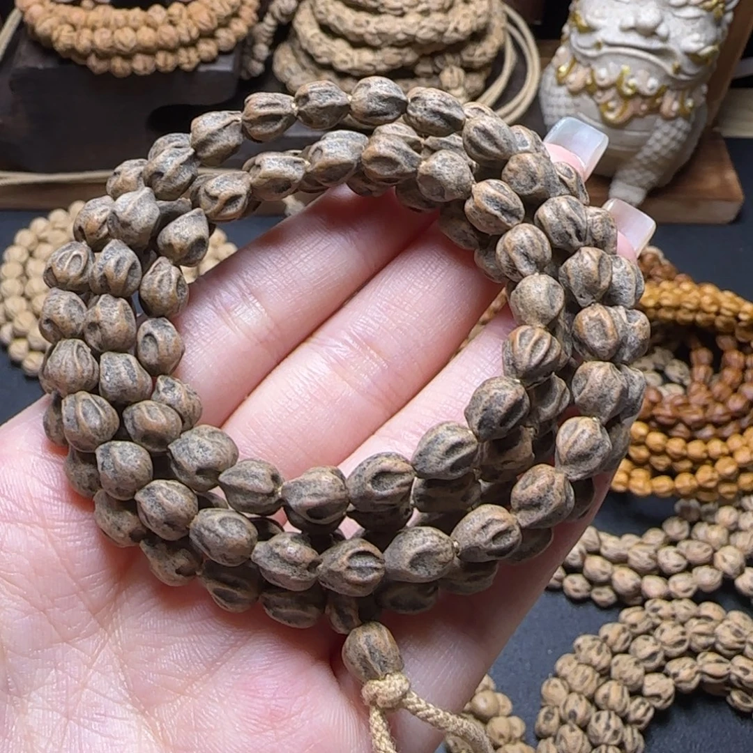 灰***像柏香籽/百香籽吊坠