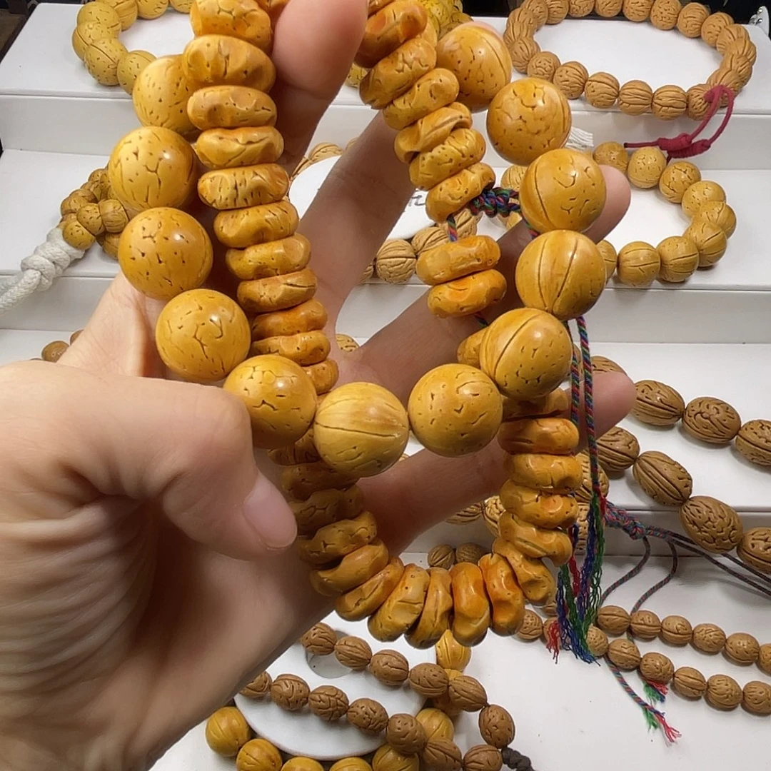 东***读东北脑纹桃核16正圆 加核壁