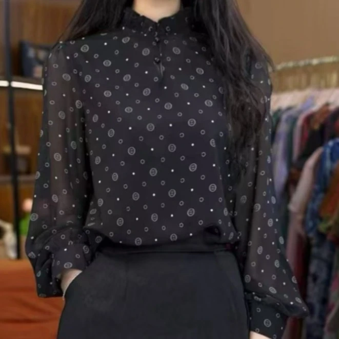 1150-34新款时尚休闲印花小衫