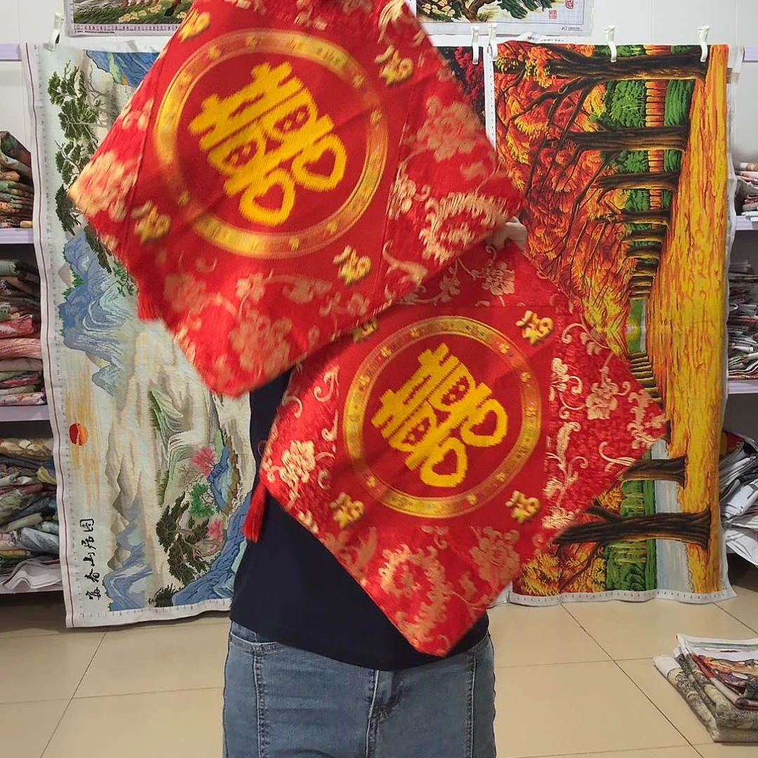 棉十字绣成品出售
