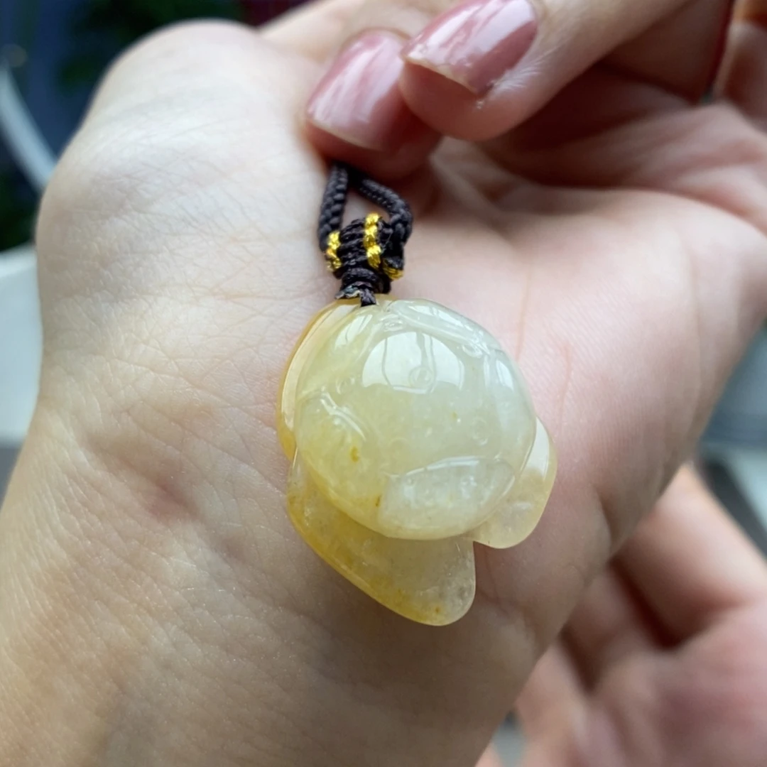 颈饰未镶嵌翡翠吊坠12