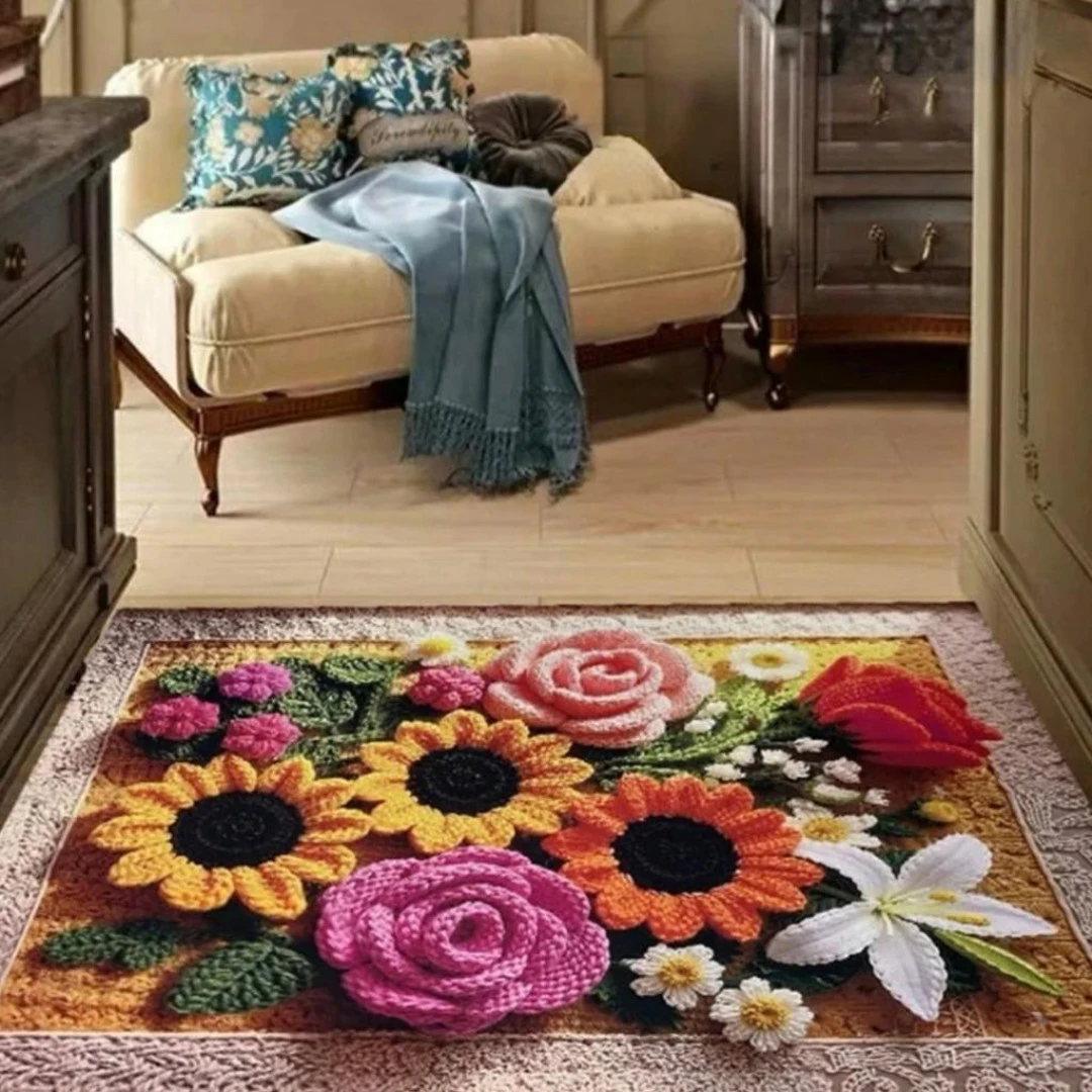 入户门地垫地毯新款门口地毯玄关家用客厅免洗耐磨地毯地垫防滑