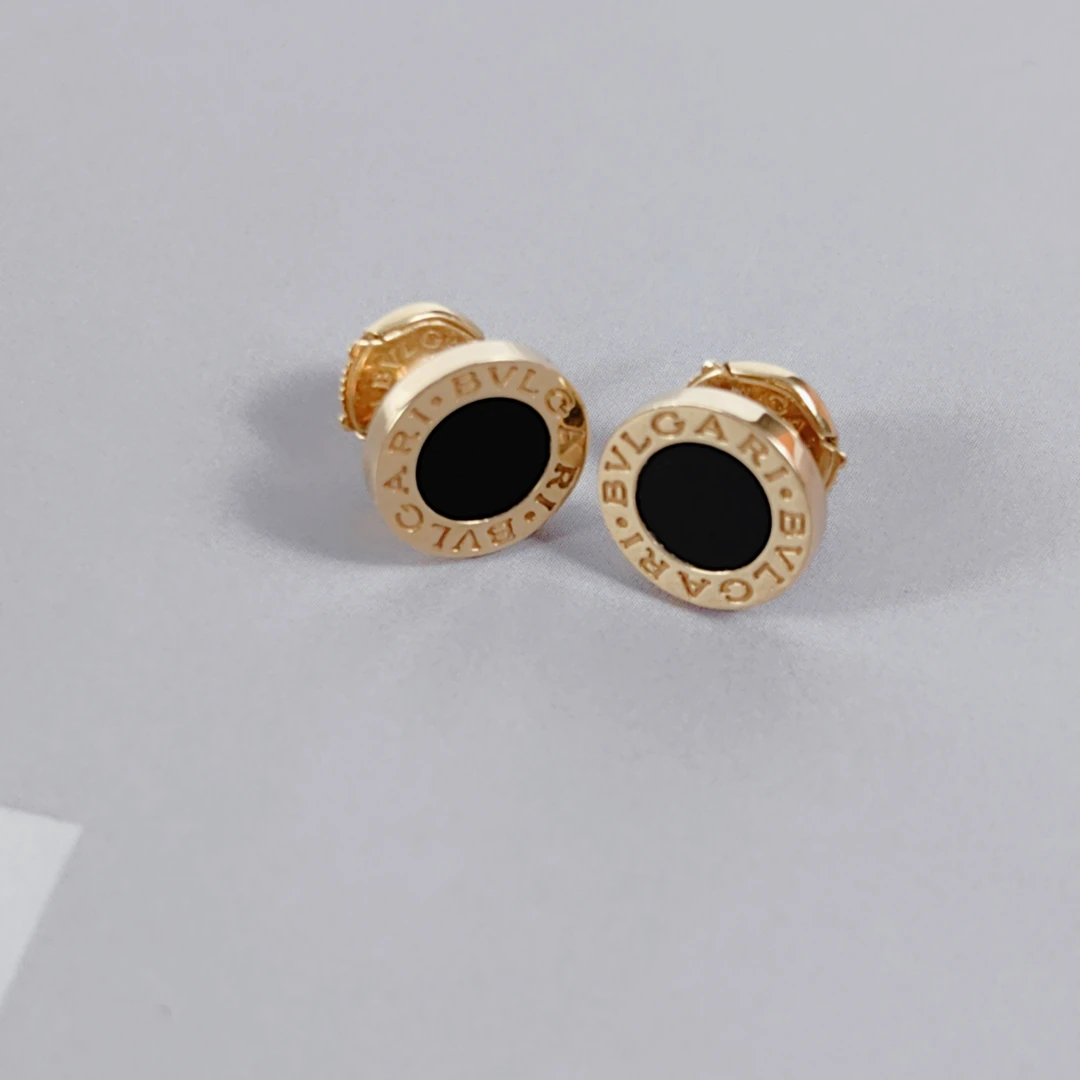 95新 宝格丽 安洁利严选圆盘系列/SK0124501 耳环