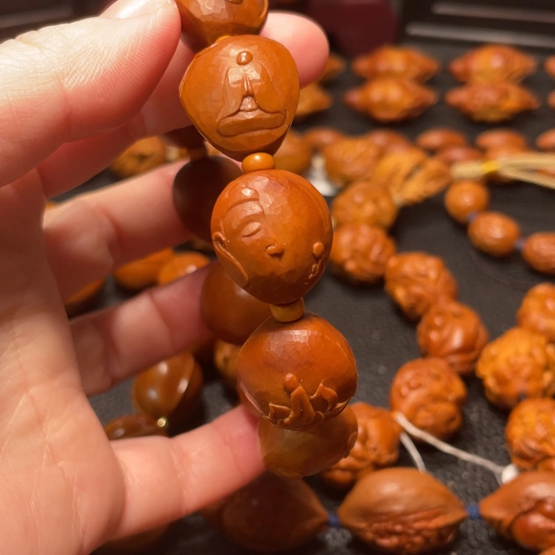 手串/手链橄榄核1.8铁核纯刀铲无相佛