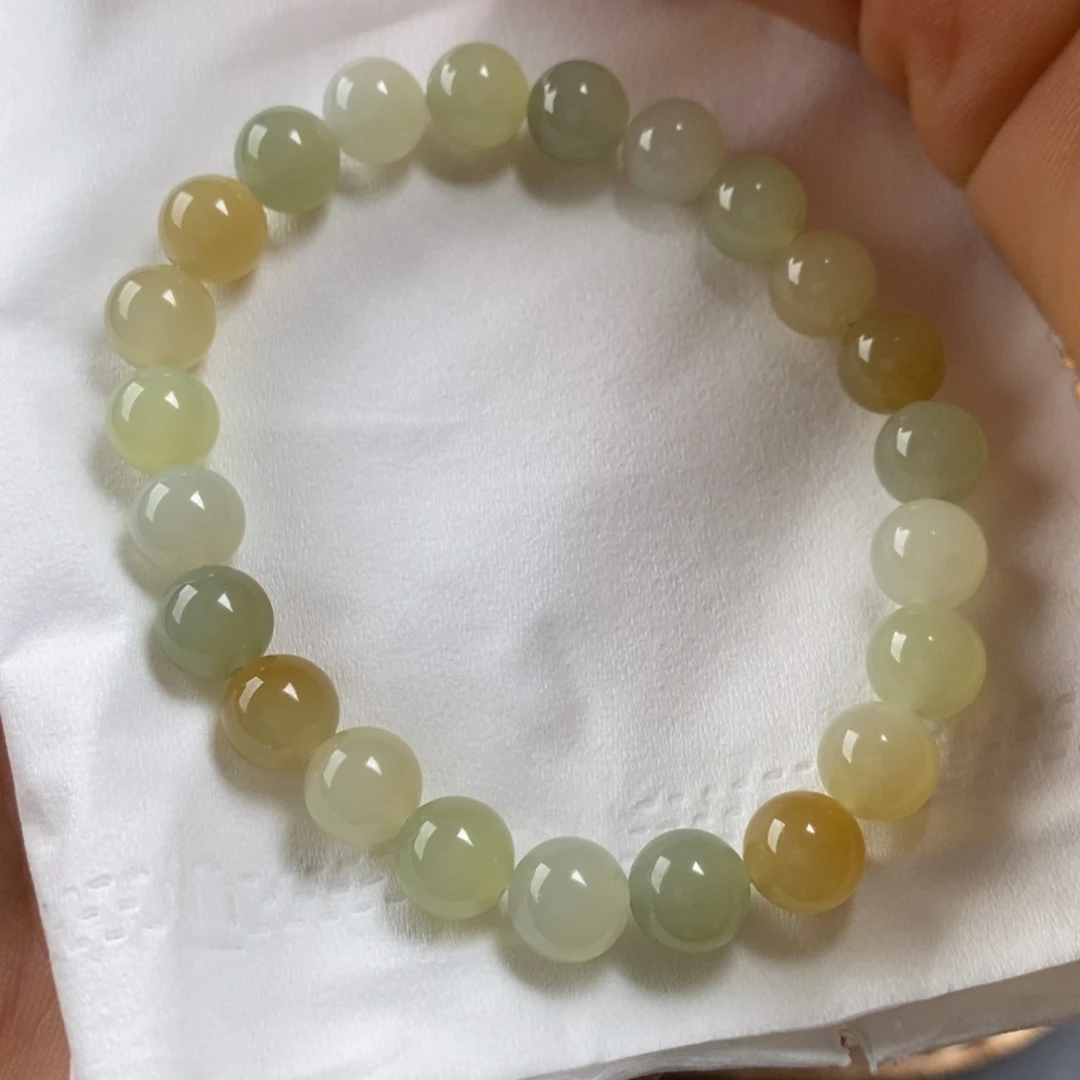 和田玉未镶嵌手串多宝清新手串8mm