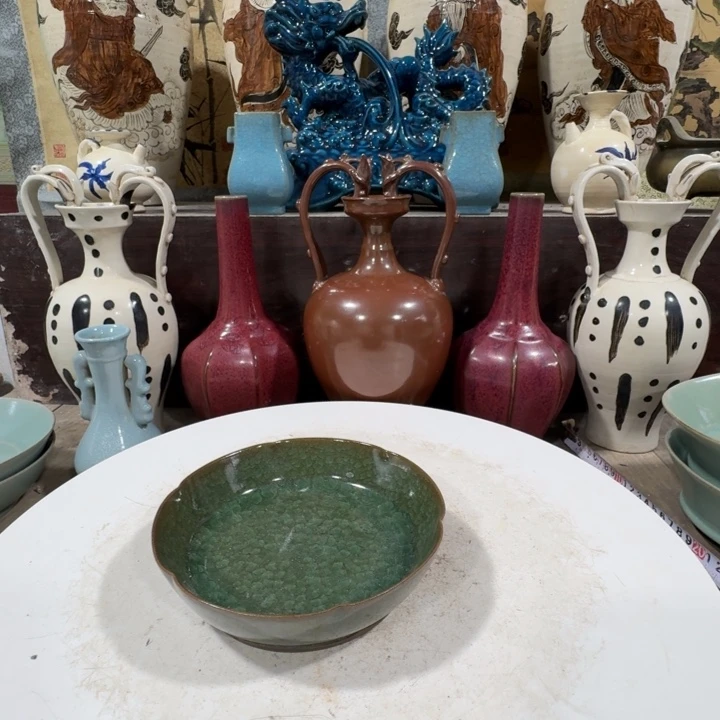 茶盏手工制作陶瓷摆件