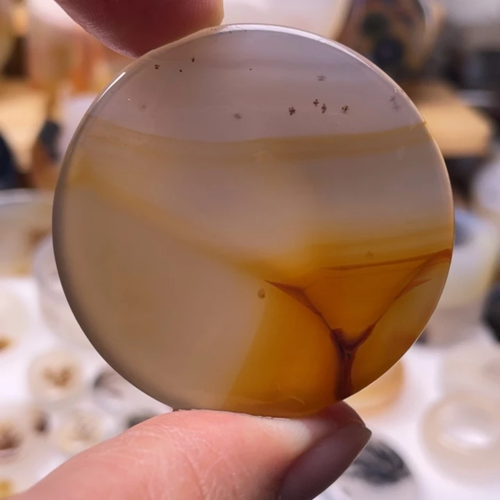 玛瑙/玉髓未镶嵌吊坠(不含链)