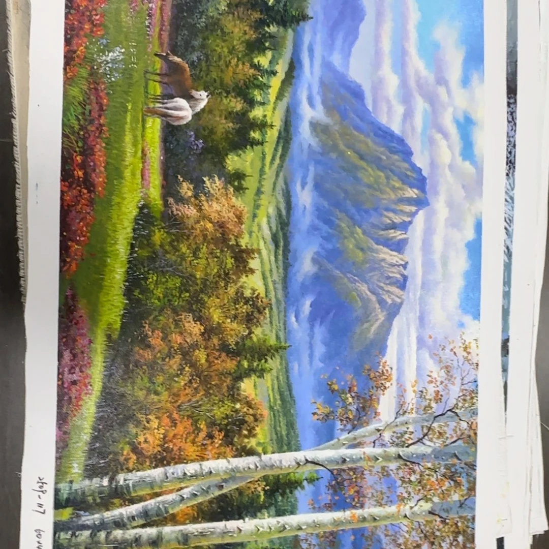 油画加油加油努力加油加油