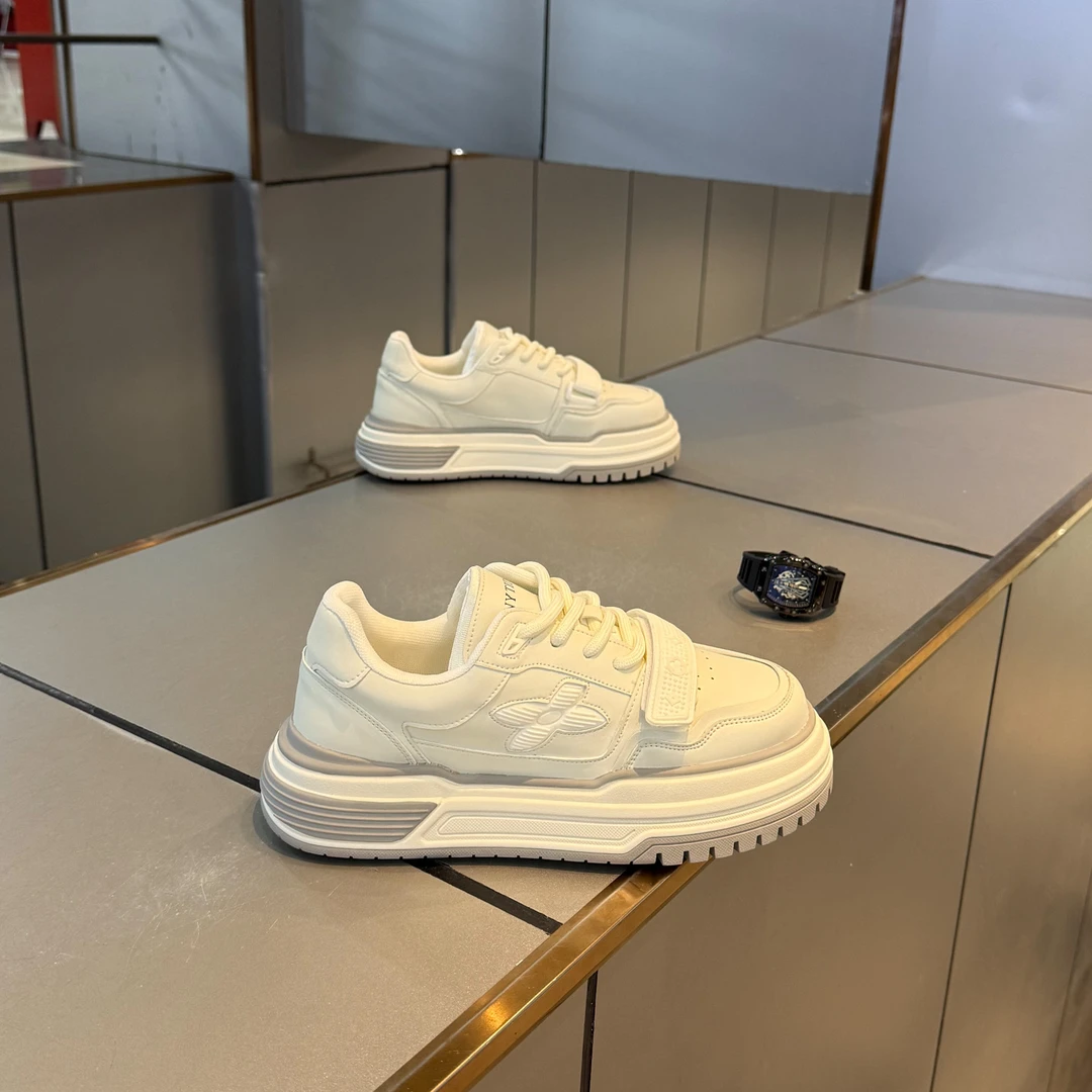 男鞋秋季新款时尚休闲百搭男士鞋子轻奢鞋老爹鞋原创小白鞋厚底鞋