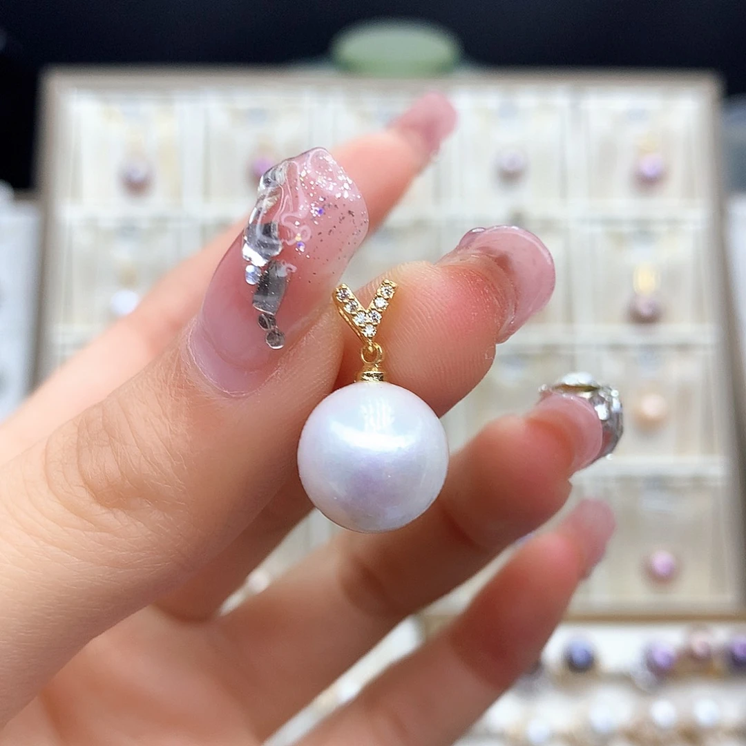 淡水珍珠颈饰合金