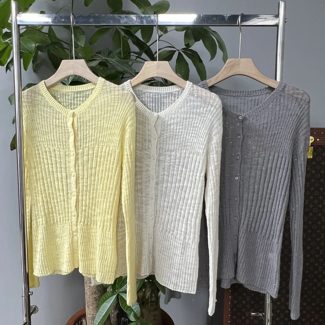 2025新款小众B打底针织轻奢长袖