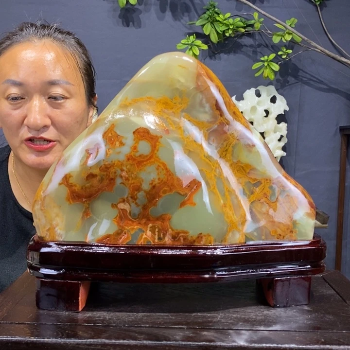 石材精品古青石摆件
