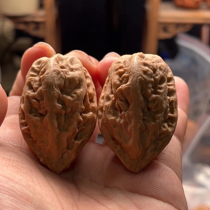 文玩核桃把件楸大胖98