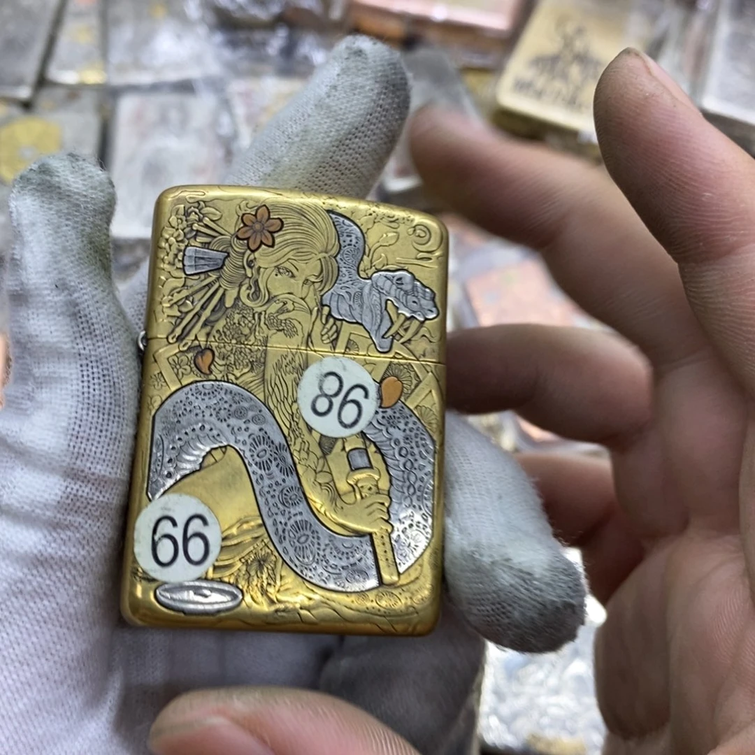 钧黄铜镶嵌背刀艺姬整机