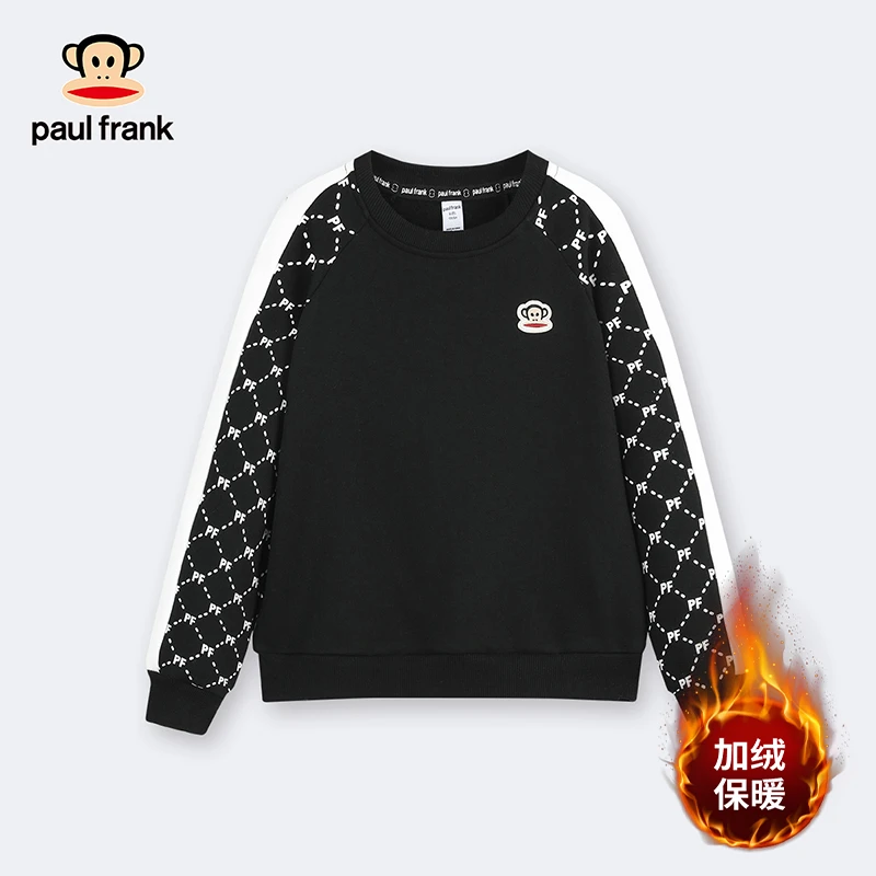 大嘴猴圆领加绒卫衣3505355261F