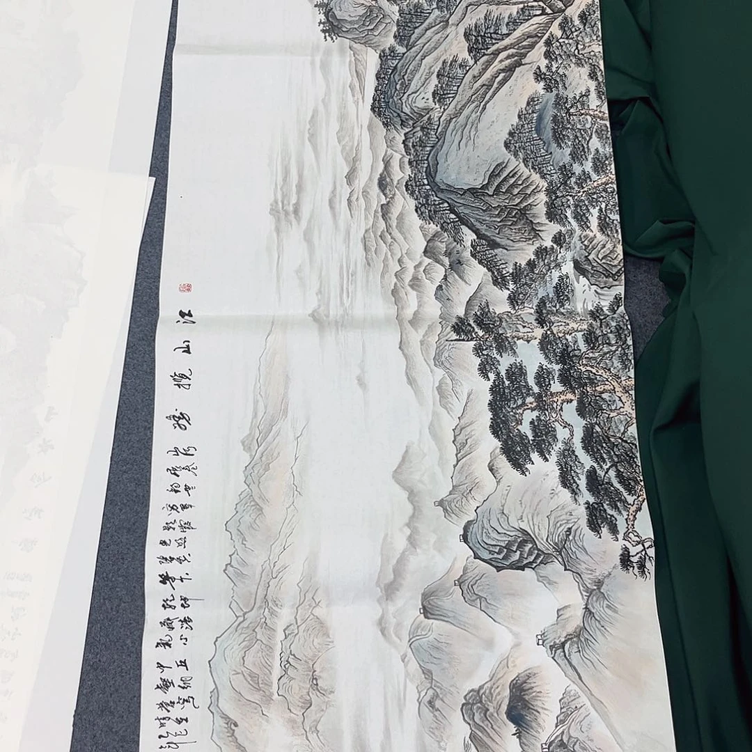 国画纯手绘宣纸国画作品