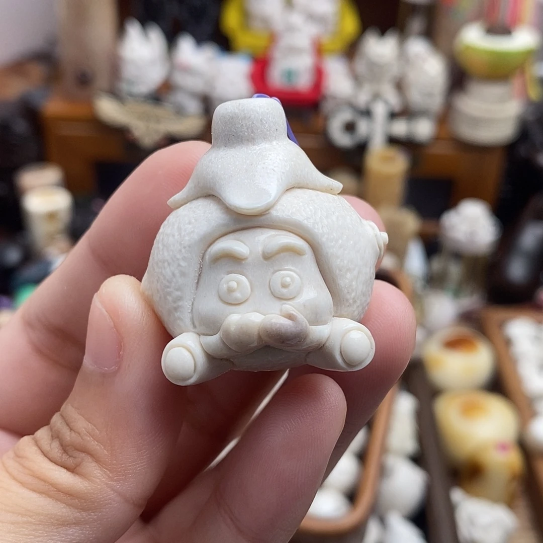 鹿骨把件c9小新不说