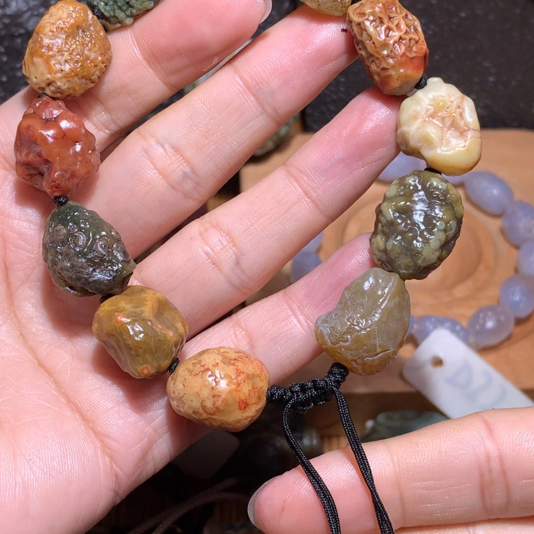 未镶嵌玛瑙/玉髓珠宝半成品