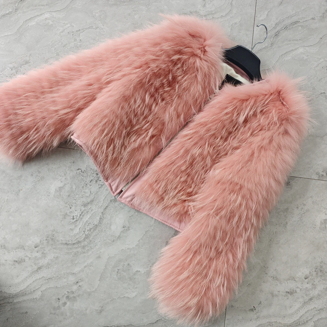 轻奢皮草，狐狸毛貉子毛编织外套