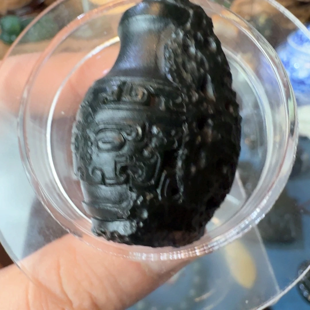 未镶嵌和田玉（青玉）把件