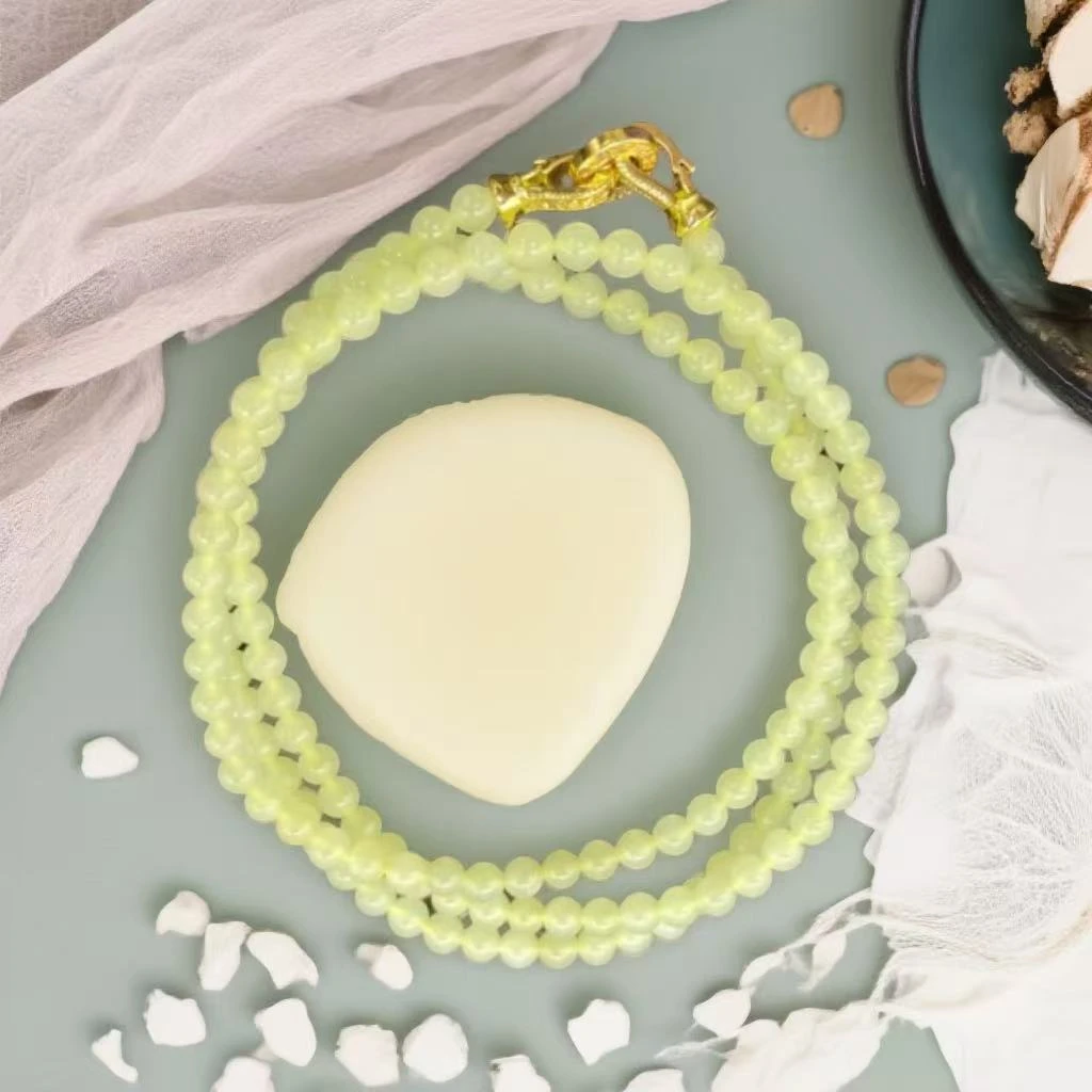 A992 和田玉珠链 LY638121369