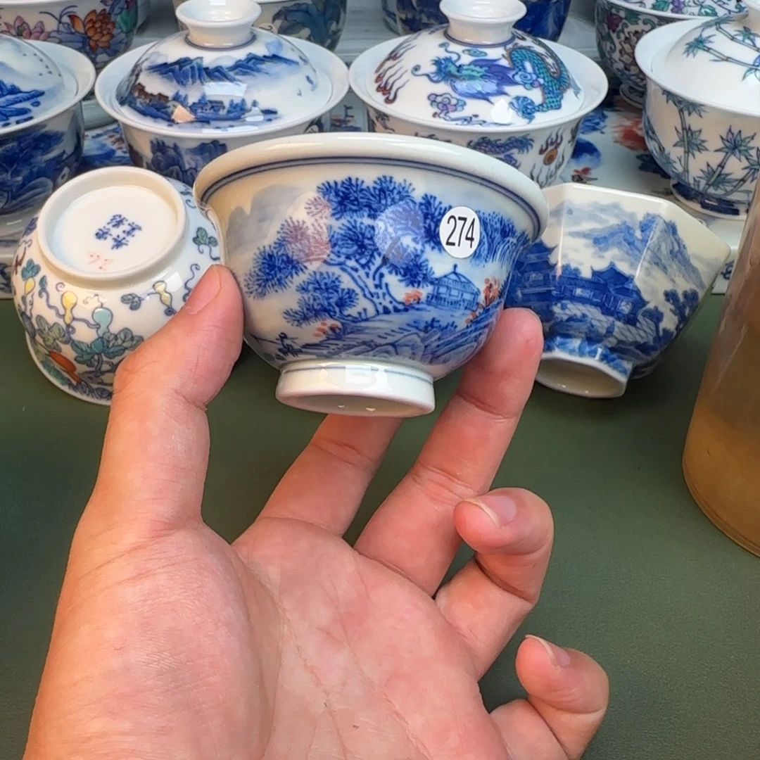 彦祖纯手工手绘茶具274