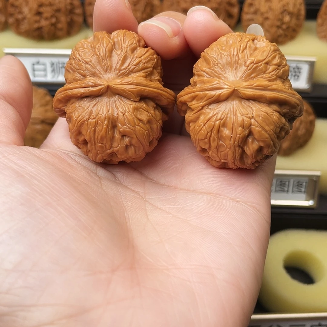 吊坠文玩核桃元宝41尺376