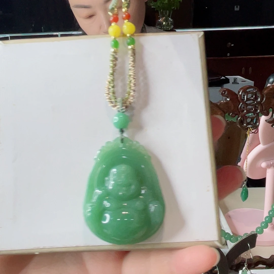 密玉（石英质玉）未镶嵌颈饰