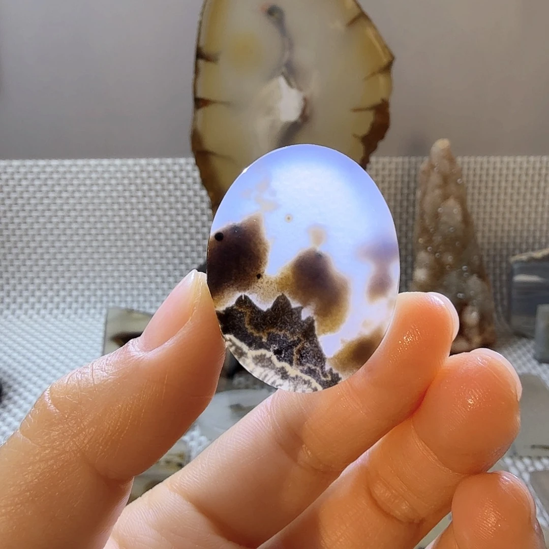 玛瑙/玉髓未镶嵌吊坠(不含链)25