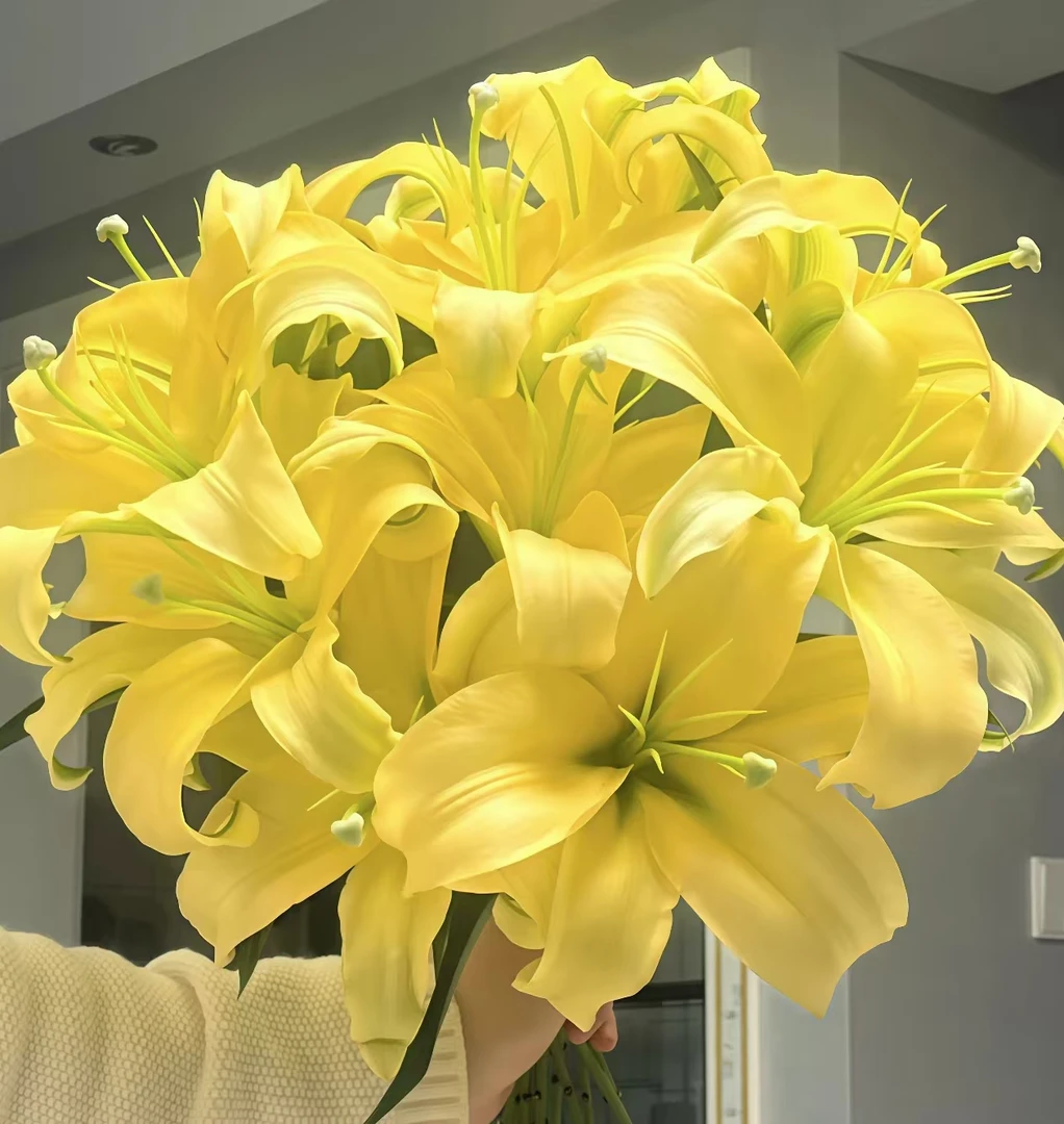 氧花季 黄天霸香水百合 收到先醒花 拍1单发中通