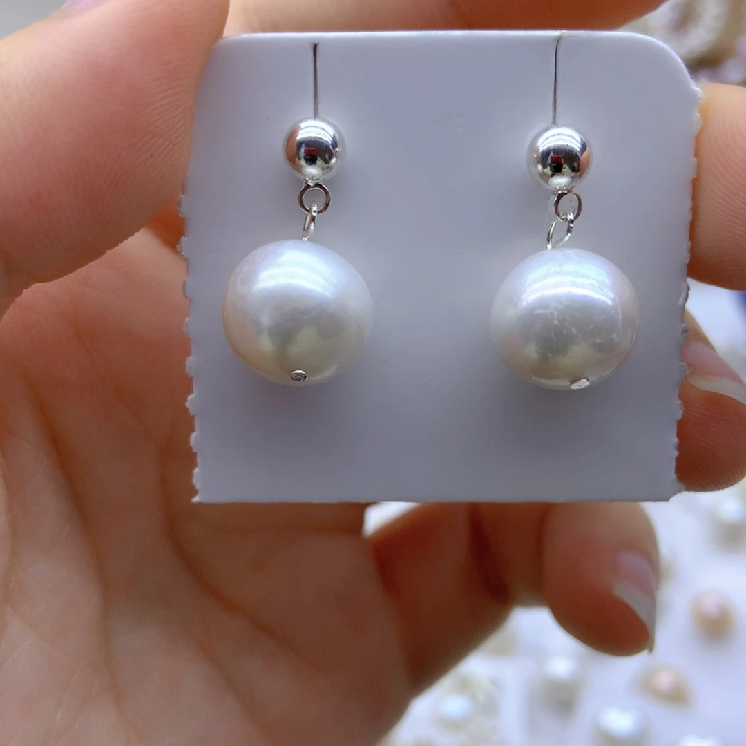 未镶嵌淡水珍珠耳饰