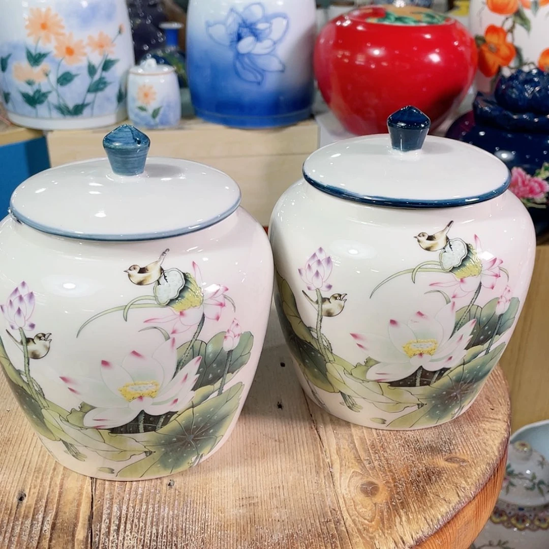 【闪购商品】罐陶瓷茶叶罐密封罐