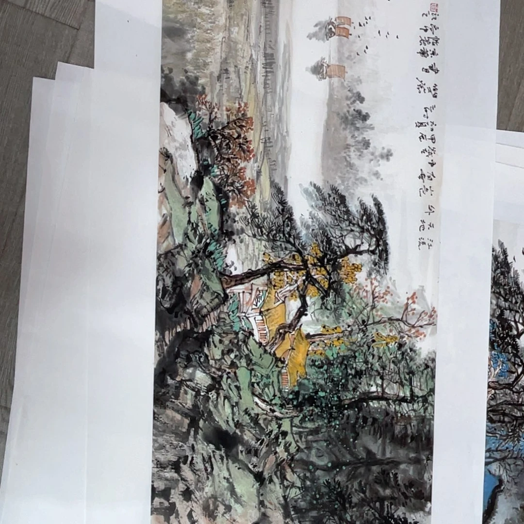 国画莫双方老师作品欣赏