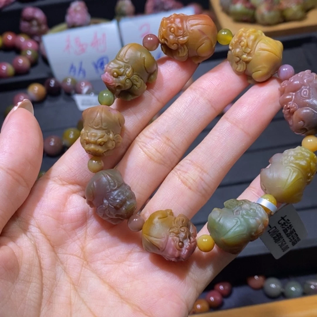 【闪购商品】未镶嵌手链玛瑙/玉髓盐源玛瑙貔貅