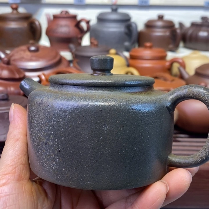 紫砂茶壶微瑕处理一把