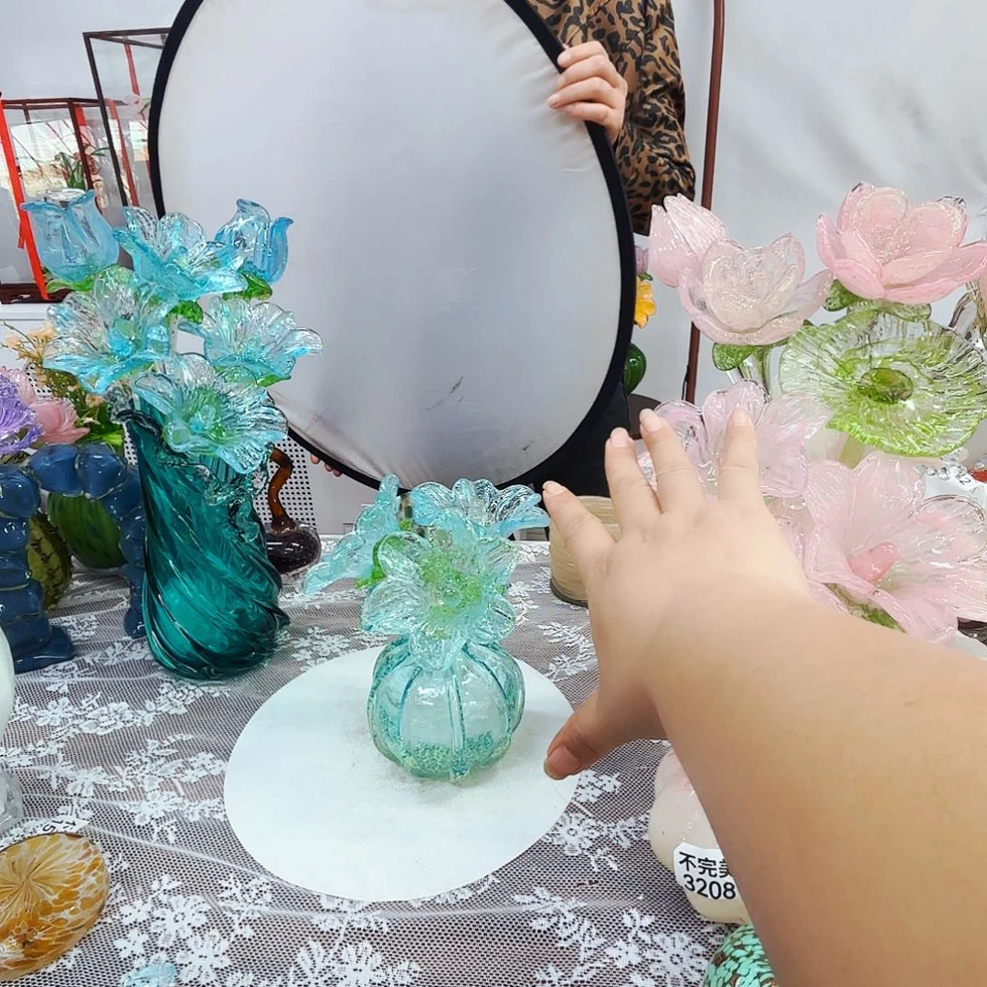 琉璃花瓶花器艺术品